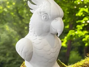 Pappagallo Cacatua - Busto Arte Moderna