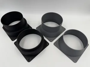 120mm Fan To 100mm Pipe Adaptors