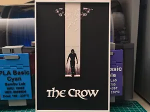 The Crow Movie Poster - Hueforge Art