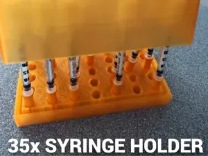Insulin Syringe Holder with Dust Lid (35x)