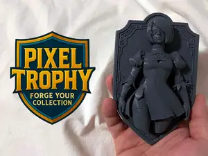 Pixel Trophy – 2B (Nier Automata)