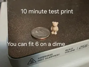 Tiny Teddy Bear 10 MIN Test Print