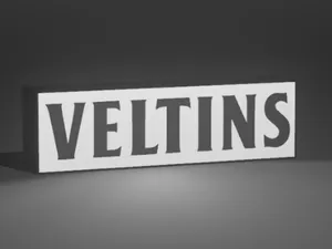 Lichtbox - Veltins Schriftzug 250x70 mm