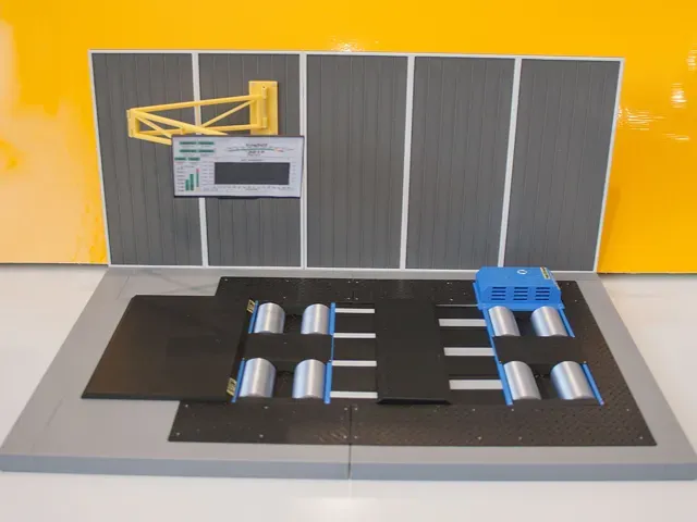 Miniature Dyno Test center diorama, scale 1:18 — Фото 2 из 8