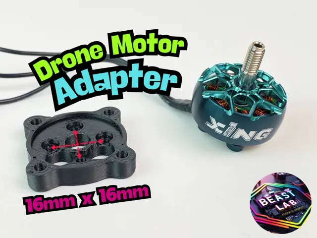 16x16mm Brushless Motor Mount For Drone - Air Boat