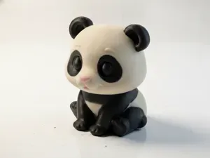 Cute Panda Figurine Animal 3D Printable