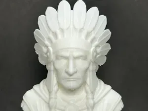Bust of Indiana