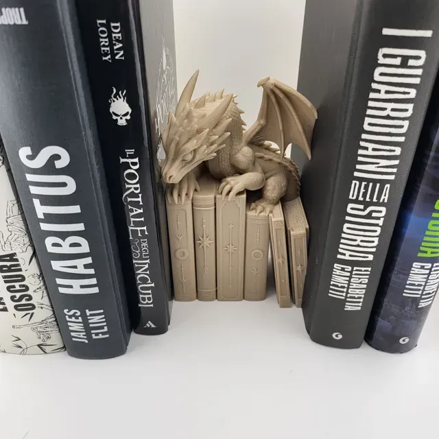 Dragon Book Nook | Fantasy Bookshelf Decor — Фото 3 из 7