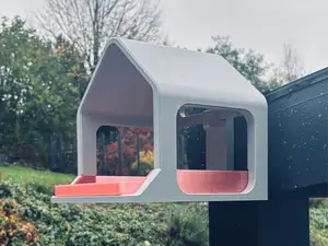 modern birdhouse