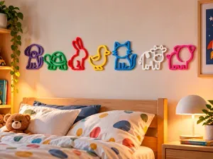 Set de Decoración de Pared para Habitación Infanti