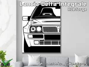 Lancia Delta Integrale Hueforge