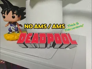 Deadpool Logo / Sign - 2008 version (NO AMS/AMS)