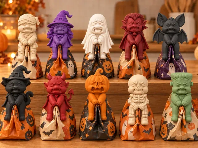 Halloween Bag Clip Squad