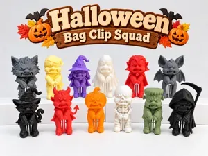 Halloween Bag Clip Squad
