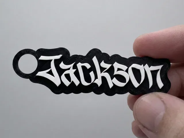 Street Graffiti Font Custom Keychain Generator — Фото 3 из 7