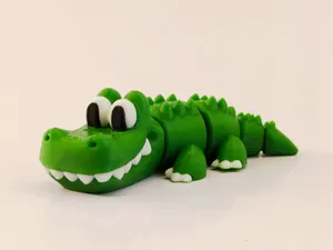 Playful Crocodile Articulated