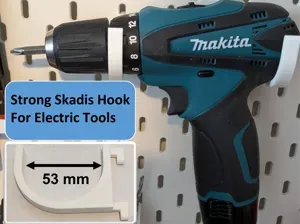 Strong Skadis Hook For Makita Cordless Drill