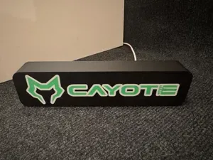 LED Lightbox "CAYOTE" Lichtbox V3