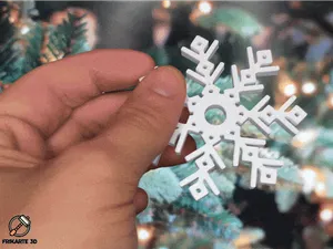 Snowflake Spinner – Christmas Fidget Toy!