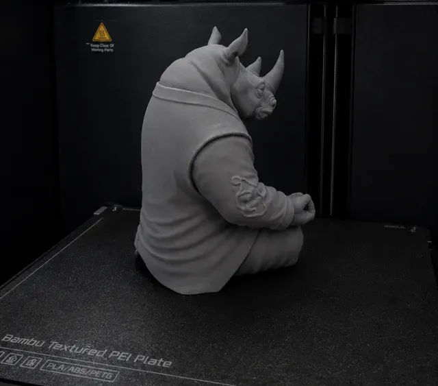 Figurine Rhino zen — Image 3 of 3