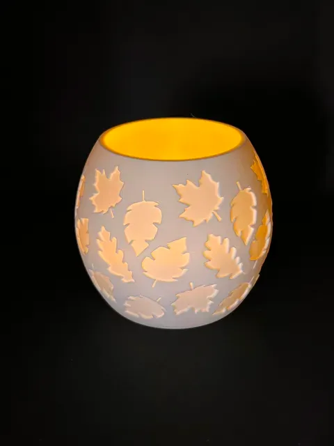 Tealight with autumn decor — Image 3 of 3