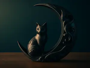 Cat on the Moon