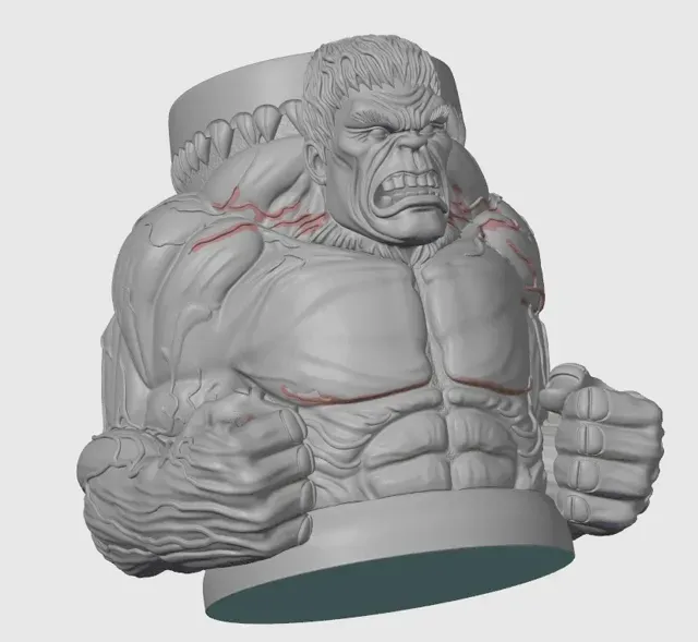 Hulk - Can Holder / Beer mug — Image 11 of 11