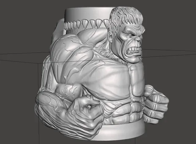 Hulk - Can Holder / Beer mug — Image 9 of 11