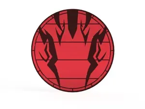 Grog Strongjaw Symbol – Wall Art & Coaster Set!