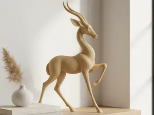 Gazelle Statue 