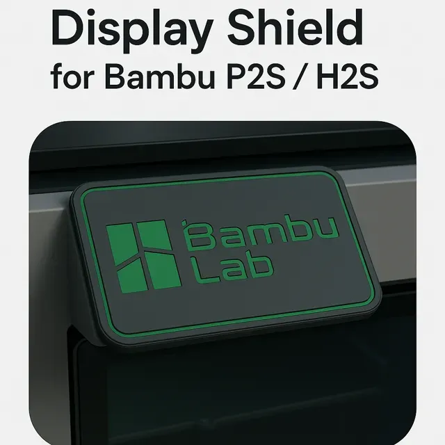 Bambu Display Shield - Cover P2S H2S H2C H2D X2D — Фото 11 из 12