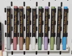 IKEA SKADIS Holder, Paint Markers Set, Metallic