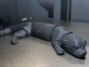 River otter flexi toy