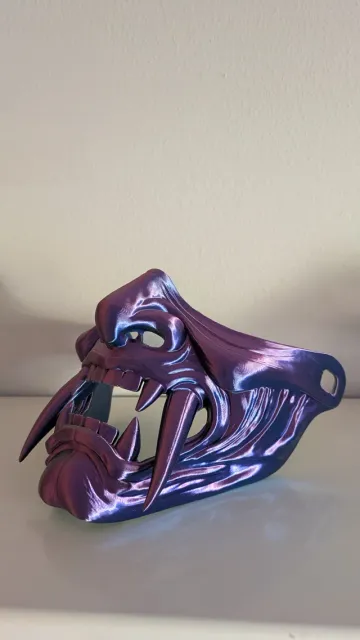 Fanged Demon Mask – 3D Printable Horror Mask — Фото 12 из 15