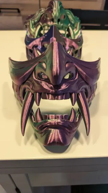 Fanged Demon Mask – 3D Printable Horror Mask — Фото 14 из 15