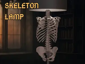 HUMAN SKELETON LAMP