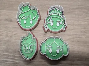 Character Cookie Cutter Stamp Pack Set Playdoh