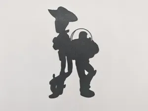 Woody and Buzz Toy Story Wall Art