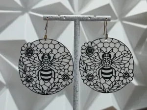 Aretes Honey Garden Medallions