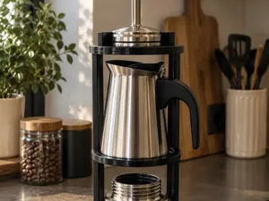 Organizer Stand for a Moka Pot