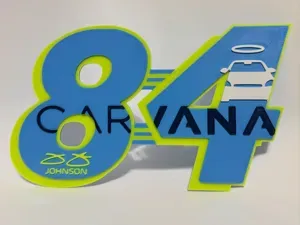 Jimmie Johnson 84 Carvana NASCAR Legacy Motor Club