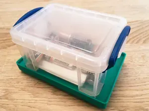 Gridfinity Base (3x2x2) for Really Useful Box 0.3l