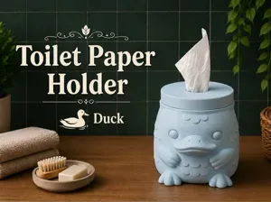 Duck Toilet Paper Holder