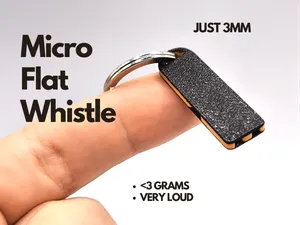 Mini Flat Whistle - Flat Design, Full Power