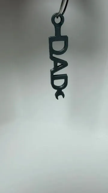 Father’s Day Wrench Keychain — Image 4 of 5