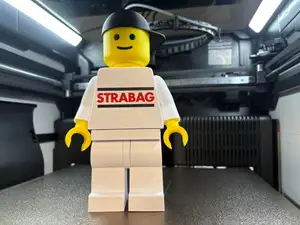 Brickman STRABAG 20cm Figur 500%