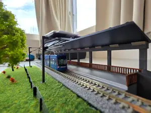 train station n scale