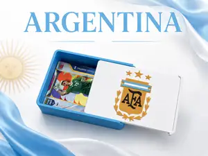 Argentina Sticker & Card Collector Box