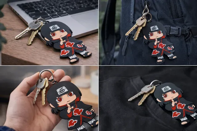 Flexi Chibi Itachi Uchicha Akatsuki Naruto — Фото 4 из 4