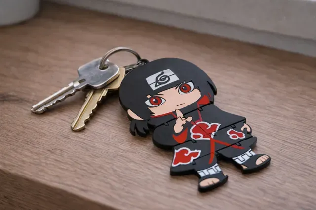 Flexi Chibi Itachi Uchicha Akatsuki Naruto — Фото 2 из 4